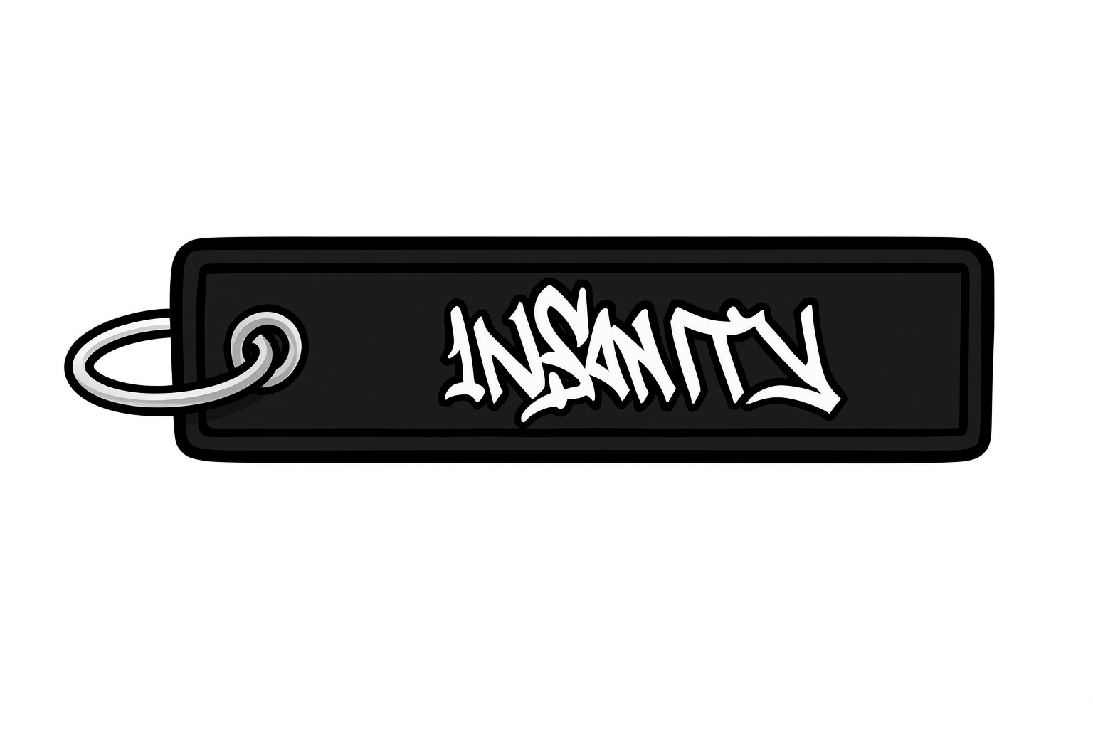 Ski Infinity keychain (2 pack)